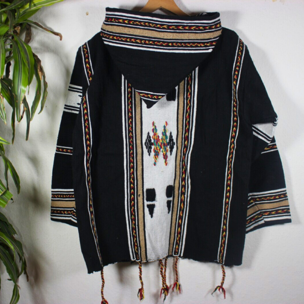 Berber Amazigh Jacket , Unisex Jacket , Festival &Hippie Jacket , Handmade Boho Clothing , Wool Jacket - Image 5