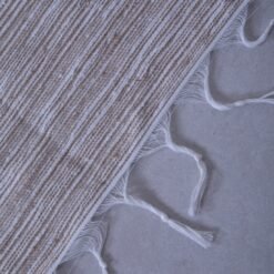 Handwoven Moroccan Rug – Cream with Multicolor Diamonds - Image 9