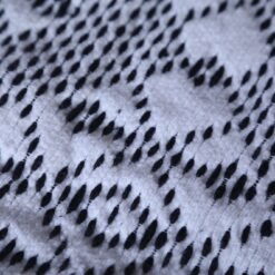 Handwoven Moroccan Vintage Rug - Black and White Kilim Rug - Image 8