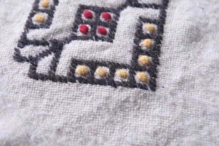 Moroccan Kilim Rug  - Vintage Wool Berber Rug - Image 8