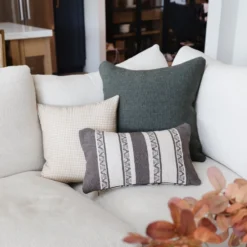Alternative view of Handwoven Nira Lumbar Pillows