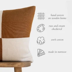 Handwoven Spira Square Pillows - Image 5