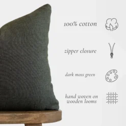 Handwoven Emeris Square Pillows - Image 4