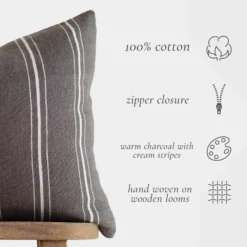Handwoven Elara Lumbar Pillows - Image 3