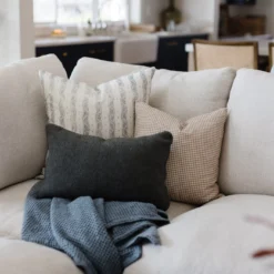 Alternative view of Handwoven Emeris Lumbar Pillows