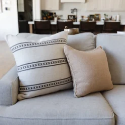 Alternative view of Handwoven Burlan Square Pillows