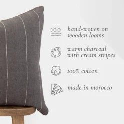 Handwoven Verno Square Pillows - Image 9