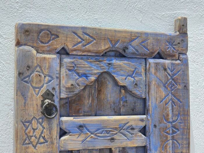 Traditional Moroccan Symbolic Woodwork