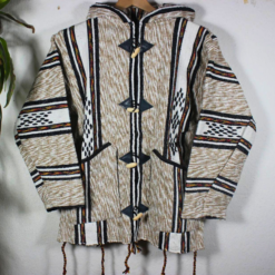 beige hoodie, white striped hoodie, moroccan hoodie, handmade hoodie, boho hoodie, fleece hoodie, wool hoodie, unisex hoodie, artisan hoodie, hoodie coat, tribal hoodie, berber hoodie, hoodie men, hoodie women, hoodie with toggles, hoodie with pockets, cozy hoodie, festival hoodie, beige and white hoodie, moroccan fashion