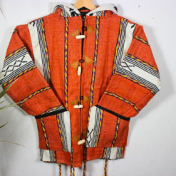 Alternative view of Handmade Orange Hoodie