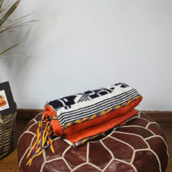 Handmade Orange Hoodie - Image 10