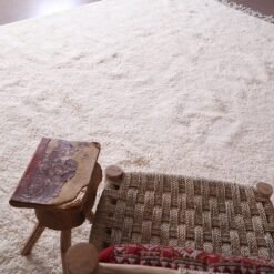 Custom Solid White Moroccan Rug - Image 7