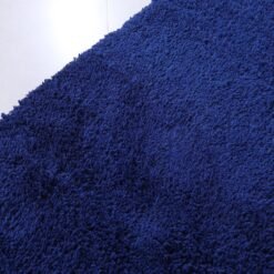 Custom Solid Royal Blue Moroccan Rug - Image 4