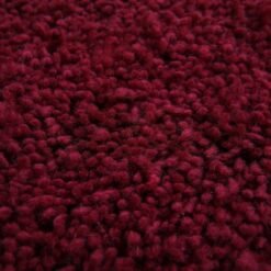 Custom Solid Burgundy Moroccan Rug - Image 8
