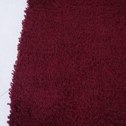 Custom Solid Burgundy Moroccan Rug - Image 7