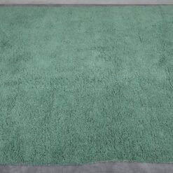 Custom Solid Mint Green Moroccan Rug - Image 7