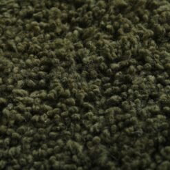 Custom Solid Dark Green Moroccan Rug - Image 4