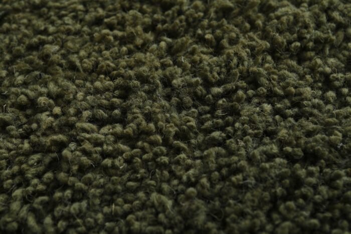 Custom Solid Dark Green Moroccan Rug - Image 4