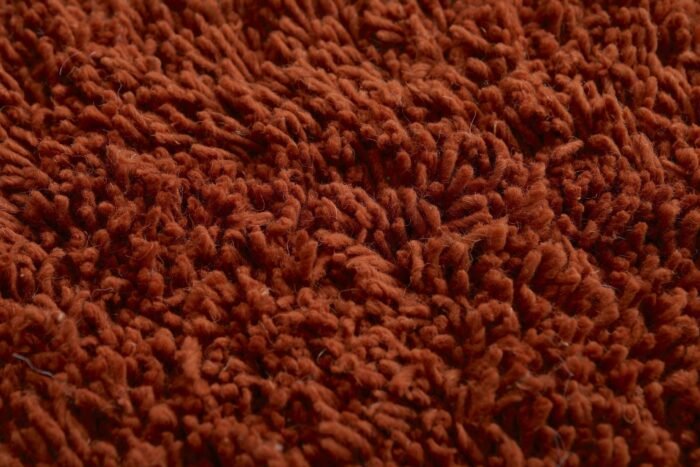 Custom Solid Warm Terracotta Moroccan Rug - Image 7