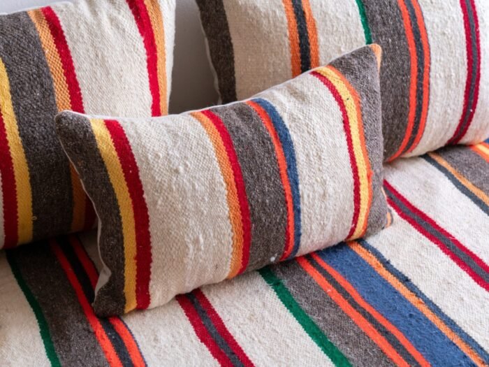 Moroccan Sofa – Unstuffed Cushion & Pillows - Image 7