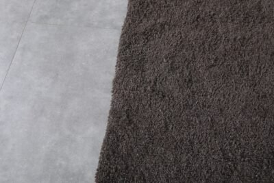 Custom Solid Dark Gray Moroccan Rug - Image 8