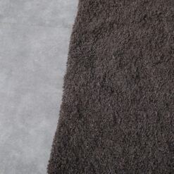 Custom Solid Dark Gray Moroccan Rug - Image 8