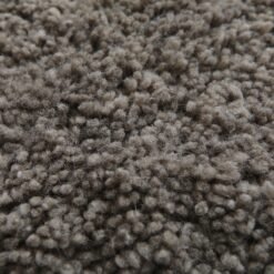 Custom Solid Taupe Wool Moroccan Rug - Image 8