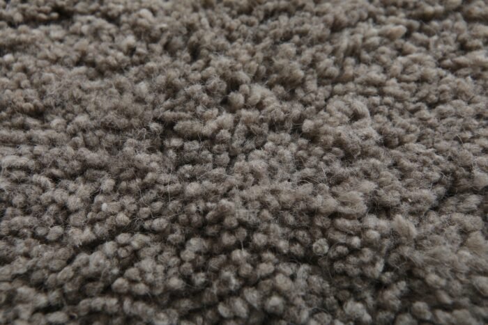 Custom Solid Taupe Wool Moroccan Rug - Image 8