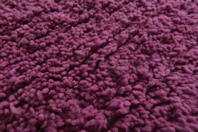 Custom Solid Plum Wool Moroccan Rug - Image 7