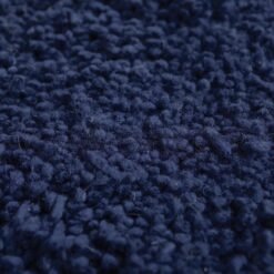 Custom Solid Cobalt Blue Moroccan Rug - Image 8