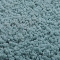 Custom Solid Turquoise Moroccan Rug - Image 8