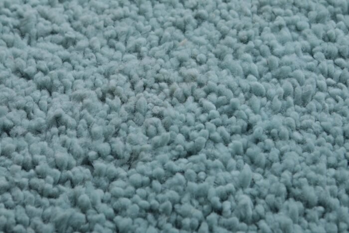 Custom Solid Turquoise Moroccan Rug - Image 8
