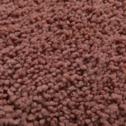 Custom Solid Rust Brown Moroccan Rug - Image 8