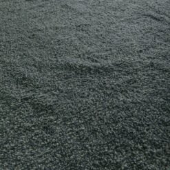 Custom Solid Gray Wool Moroccan Rug - Image 6