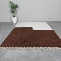 Contemporary Moroccan Beni Ourain Rug