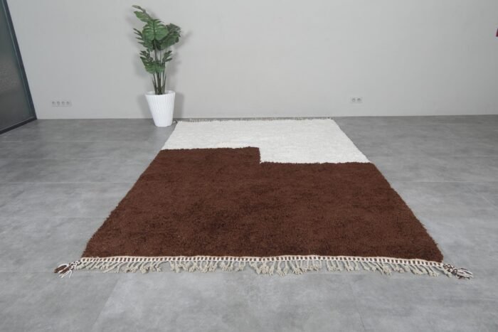 Contemporary Moroccan Beni Ourain Rug