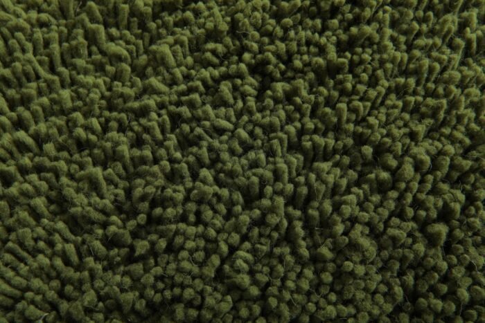 Custom Solid Green Olive Moroccan Rug - Image 4